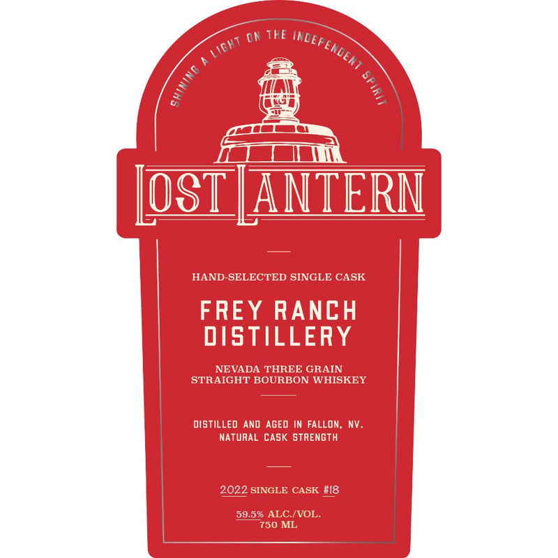 Lost Lantern Frey Ranch Nevada Straight Bourbon - Main Street Liquor