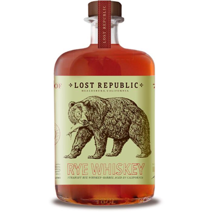 Lost Republic Rye Whiskey - Main Street Liquor