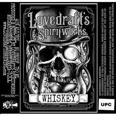 Lovedraft’s Spiritworks Whiskey - Main Street Liquor