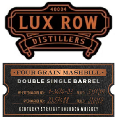 Lux Row Distillers Four Grain Double Single Barrel Straight Bourbon - Main Street Liquor