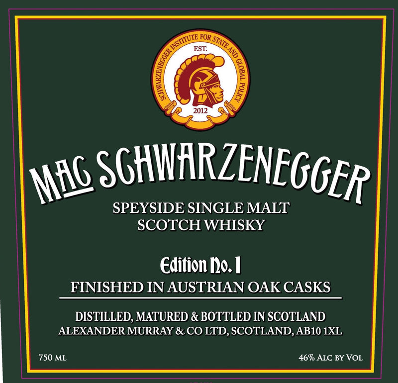 MacSchwarzenegger Single Malt Edition No. 1 Finished In Australian Oak Cask - Main Street Liquor