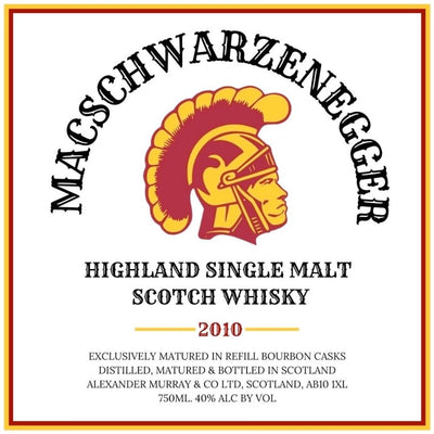MacSchwerzenegger Highland Single Malt Scotch - Main Street Liquor