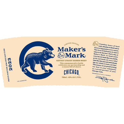 Maker’s Mark Chicago Cubs Limited Edition 2023 - Main Street Liquor