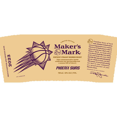 Maker’s Mark Phoenix Suns Straight Bourbon 2023 Release - Main Street Liquor
