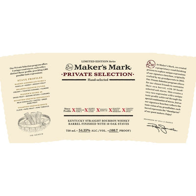 Maker’s Mark Private Selection Limited Edition Series - Main Street Liquor