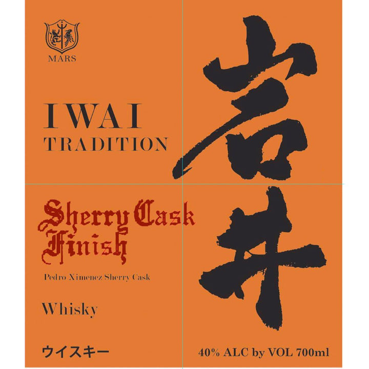 Buy Mars Iwai Tradition Sherry Cask Finish Japanese Whisky® Online