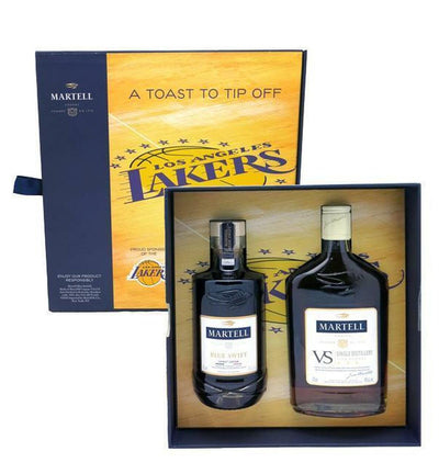 Martell X Lakers Limited Edition Gift Set - Main Street Liquor