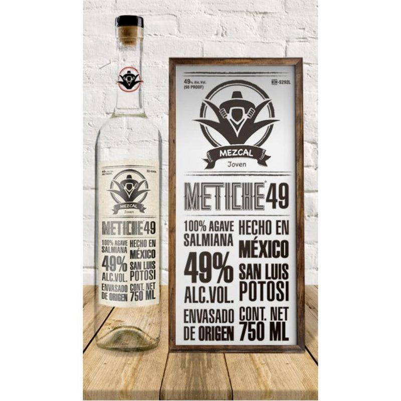 Mezcal Metiche Salmiana 49 - Main Street Liquor