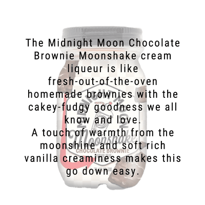 Midnight Moon Chocolate Brownie Moonshake 50mL 12 pack - Main Street Liquor