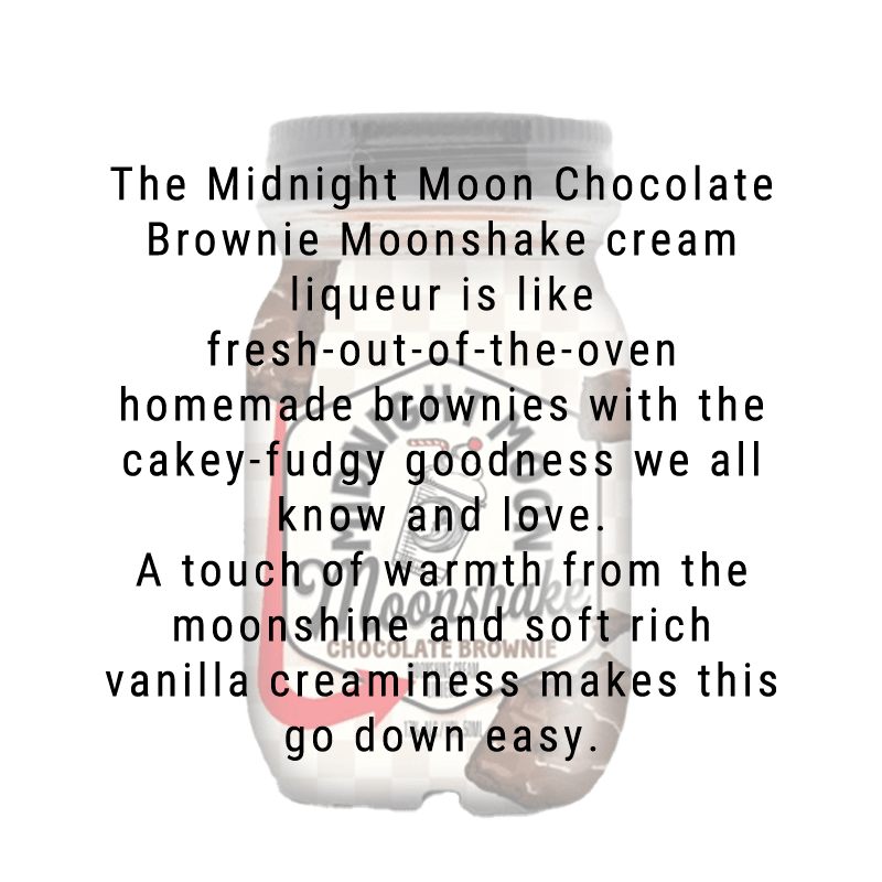 Midnight Moon Chocolate Brownie Moonshake 50mL 12 pack - Main Street Liquor