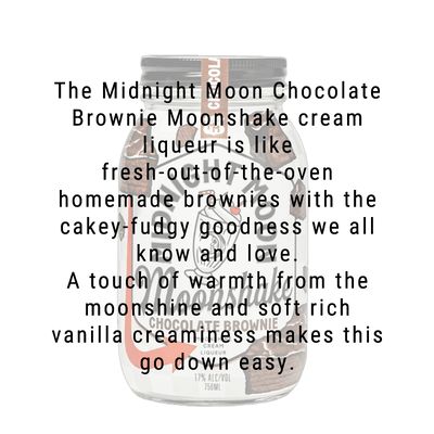 Midnight Moon Chocolate Brownie Moonshake 750mL - Main Street Liquor