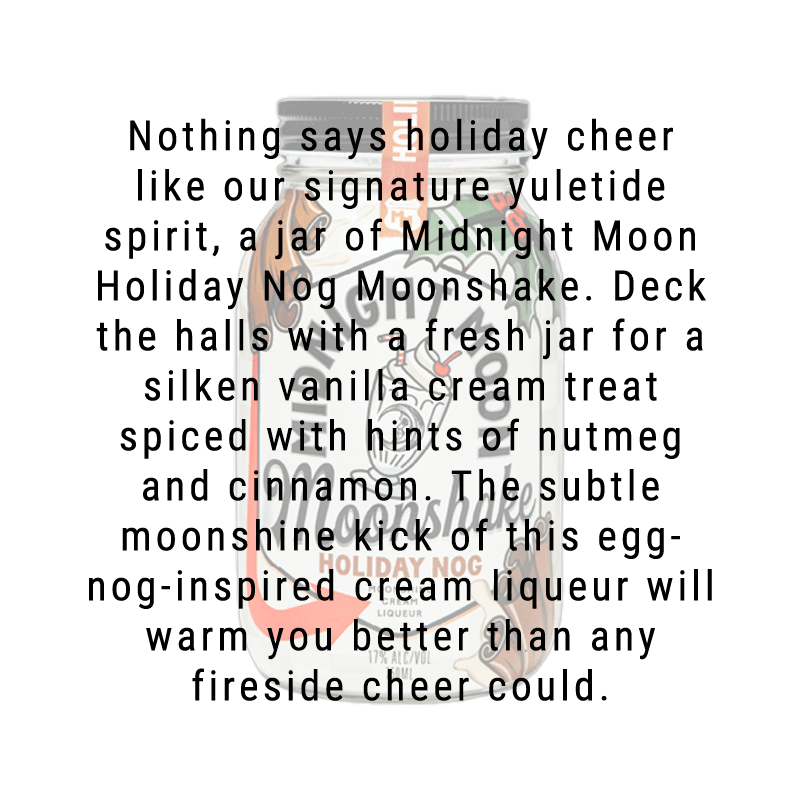 Midnight Moon Holiday Nog Moonshake 750mL - Main Street Liquor