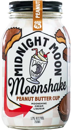 Midnight Moon Moonshake Peanut Butter Cup 750ml - Main Street Liquor