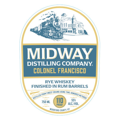 Midway Colonel Francisco Rye Finished in Rum Barrels - Main Street Liquor
