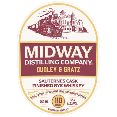 Midway Dudley & Gratz Sauternes Cask Finished Rye - Main Street Liquor