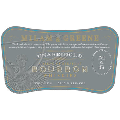 Milam & Greene Unabridged Vol. 2 Blended Straight Bourbon - Main Street Liquor