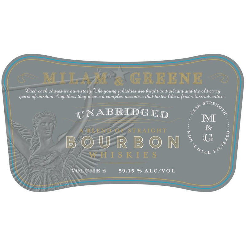 Milam & Greene Unabridged Vol. 2 Blended Straight Bourbon - Main Street Liquor