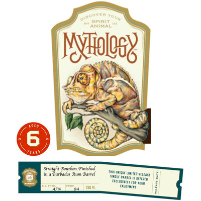 Mythology 6 Year Old Straight Bourbon Finished in a Barbados Rum Barrel - Main Street Liquor