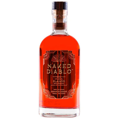 Naked Diablo Blanco Extra Strength Tequila with Carmine Color by Drew Brees - Main Street Liquor