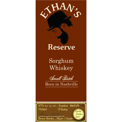 Nashville Craft Distillery Ethan’s Reserve Sorghum Whiskey - Main Street Liquor