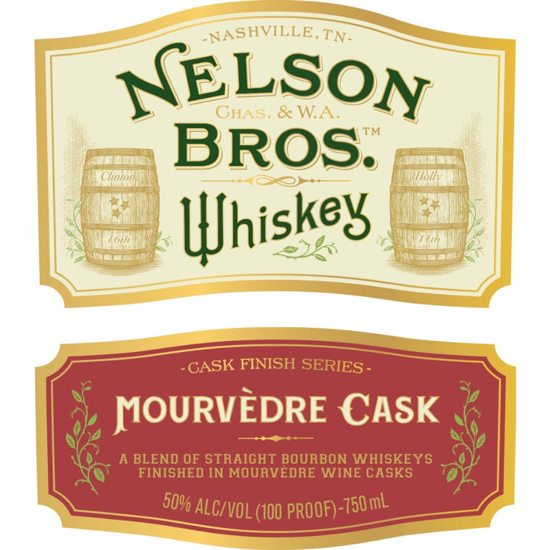 Nelson Bros Mourvèdre Cask Blended Bourbon - Main Street Liquor