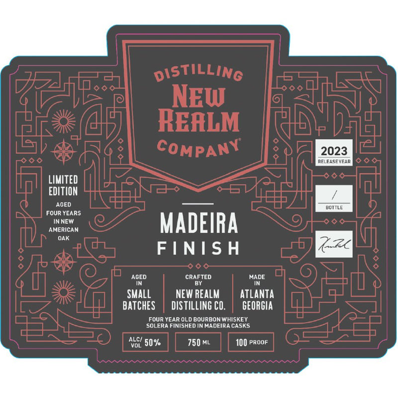 New Realm 4 Year Old Madeira Finish Bourbon - Main Street Liquor