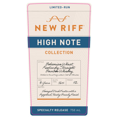 New Riff High Note Collection Bohemian Wheat Kentucky Straight Bourbon - Main Street Liquor