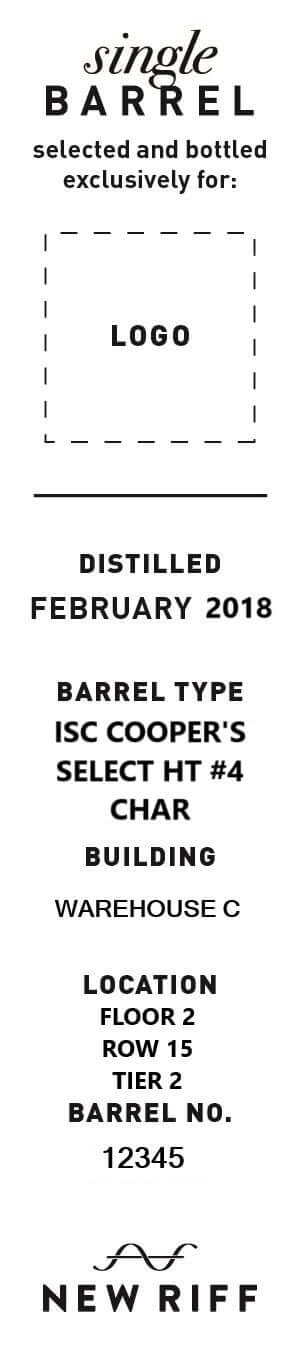 New Riff Single Barrel Rye Whiskey – 6 - Year Barrel Proof - Main Street Liquor