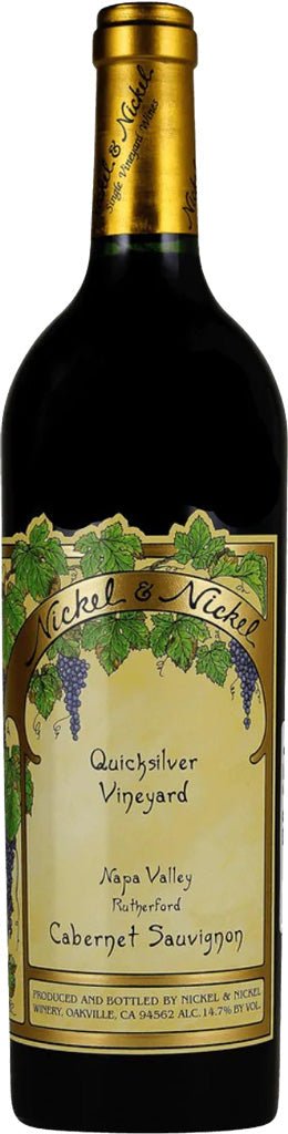 Nickel & Nickel Cabernet Sauvignon Quicksilver 2022 750ml - Main Street Liquor