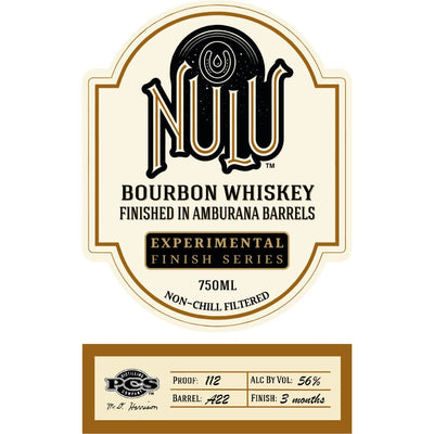 Nulu Amburana Barrel Finished Bourbon - Main Street Liquor