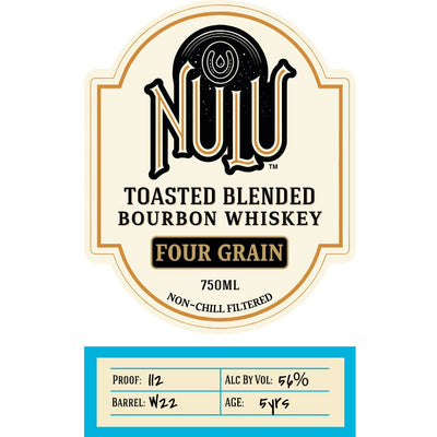 Nulu Four Grain Toasted Blended Bourbon - Main Street Liquor