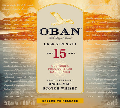 Oban 15 Year Old Cask Strength Single Malt Scotch Whisky - Main Street Liquor