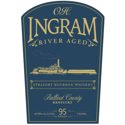 O.H. Ingram River Aged Straight Bourbon - Main Street Liquor