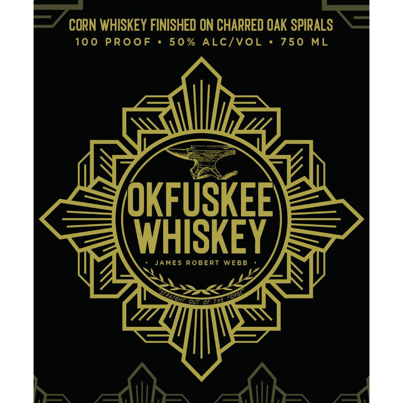 Okfuskee Corn Whiskey By James Robert Webb - Main Street Liquor