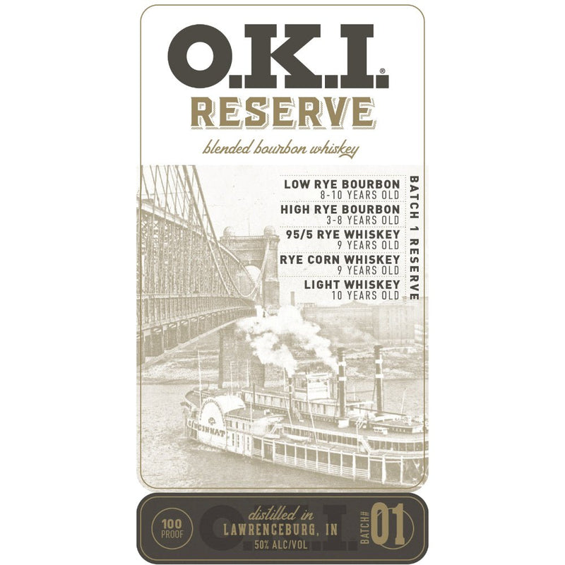 O.K.I. Reserve Blended Bourbon - Main Street Liquor