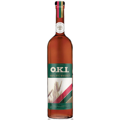 O.K.I. Single Barrel Straight 100% Rye Whiskey - Main Street Liquor