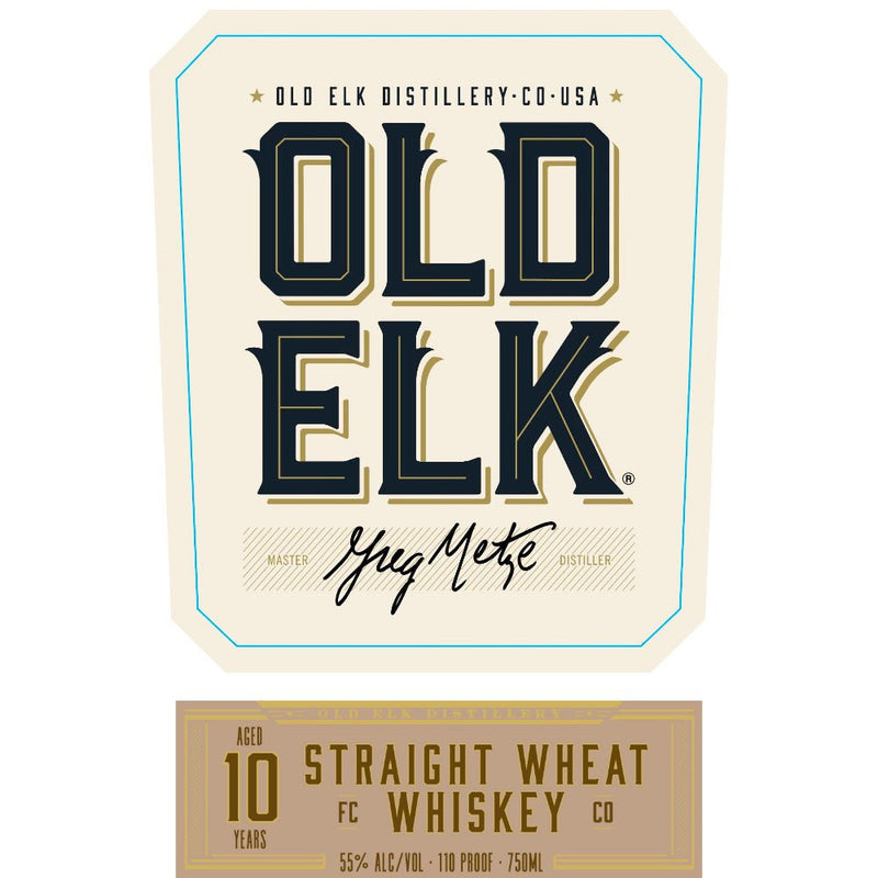 Old Elk 10 Year Old Straight Wheat Whiskey - Main Street Liquor