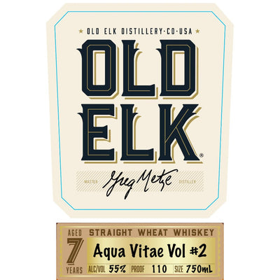 Old Elk Aqua Vitae Vol #2 7 Year Old Straight Wheat Whiskey - Main Street Liquor