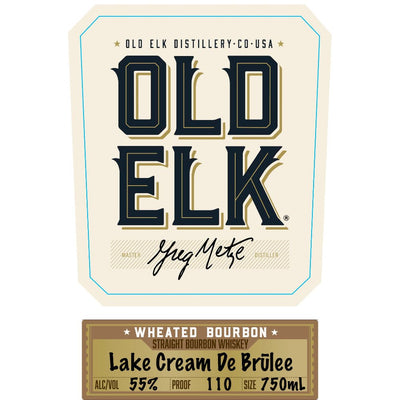 Old Elk Lake Cream De Brūlee Straight Wheated Bourbon - Main Street Liquor