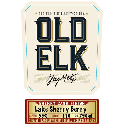 Old Elk Lake Sherry Berry Straight Bourbon - Main Street Liquor