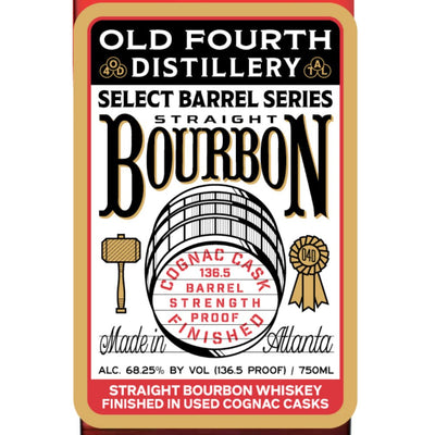 Old Fourth Select Barrel Series Bourbon Cognac Cask Finished - Main Street Liquor