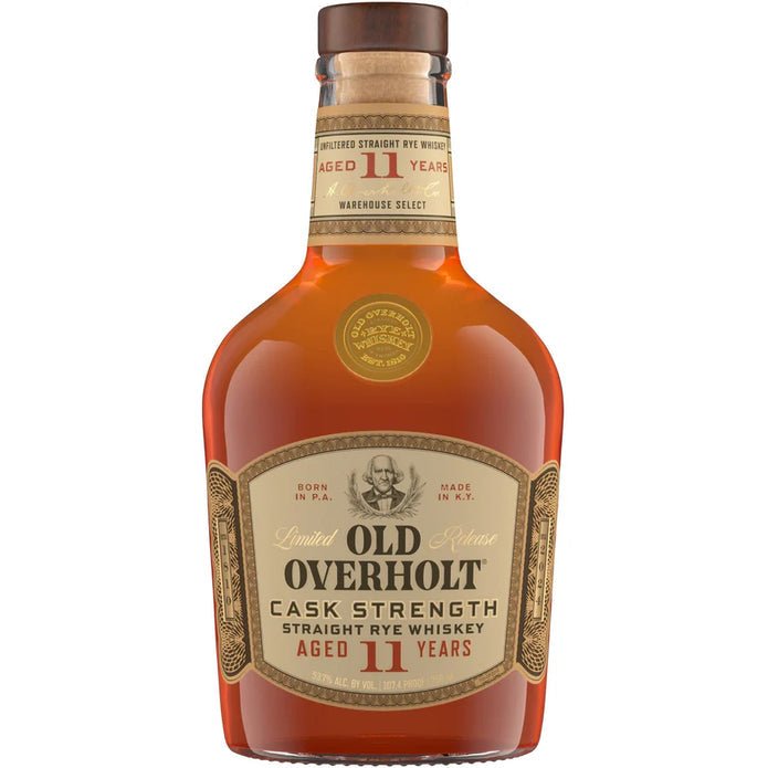 Old Overholt 11 Year Old Cask Strength Straight Rye - Main Street Liquor