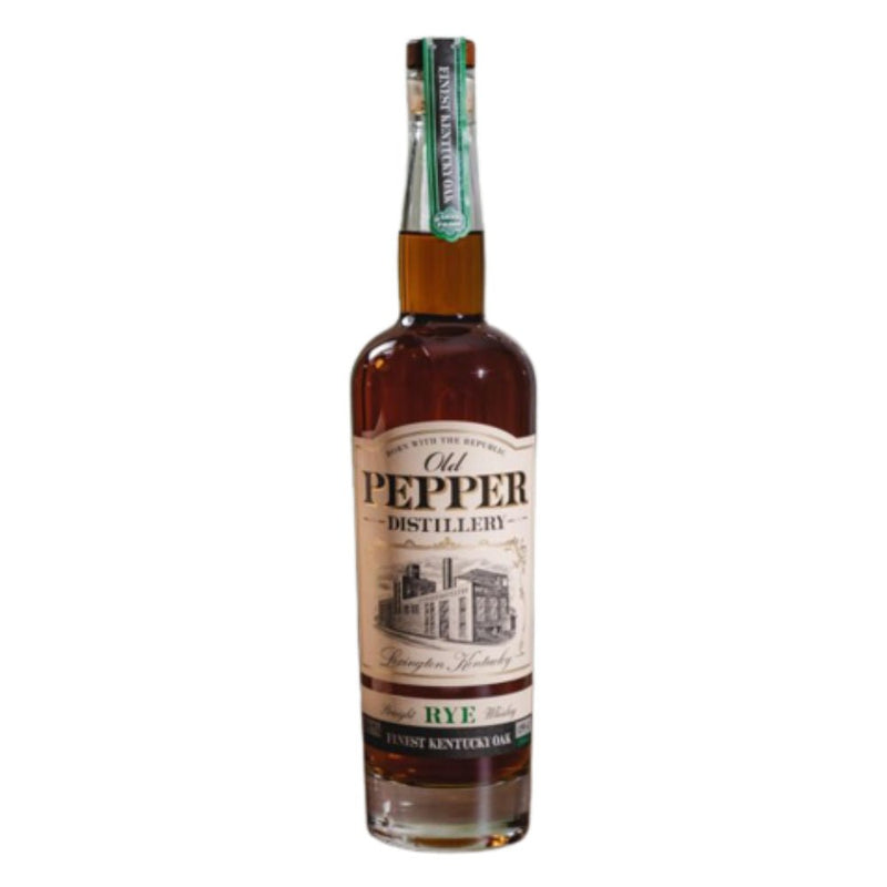 Old Pepper Finest Kentucky Oak Straight Rye Whiskey - Main Street Liquor