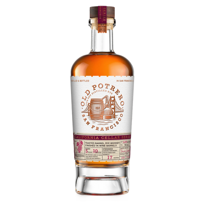 Old Potrero California Cellar Series #02 Toasted Barrel Rye Whiskey Finished in Wine Barrels 700ml - Main Street Liquor