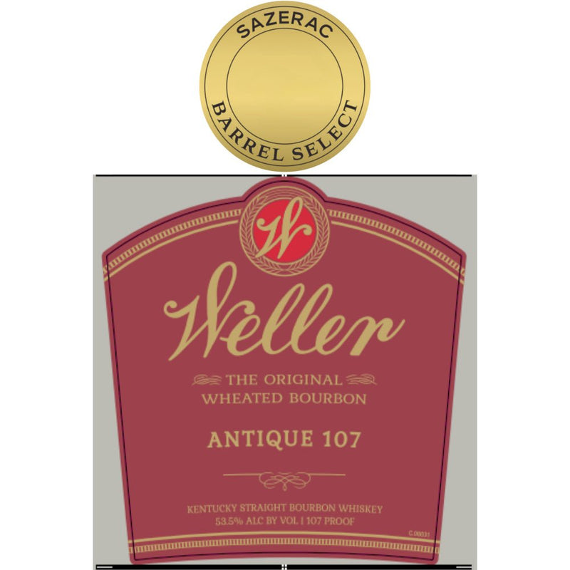 Old Weller Antique 107 Sazerac Barrel Select - Main Street Liquor