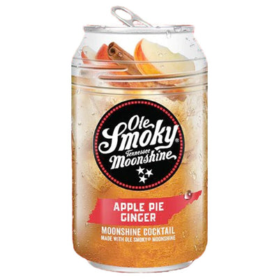 Ole Smoky Apple Pie Ginger Moonshine Cocktail 4pk - Main Street Liquor