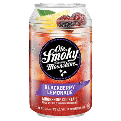 Ole Smoky Blackberry Lemonade Moonshine Cocktail 4pk - Main Street Liquor
