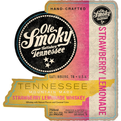 Ole Smoky Strawberry Lemonade Whiskey - Main Street Liquor