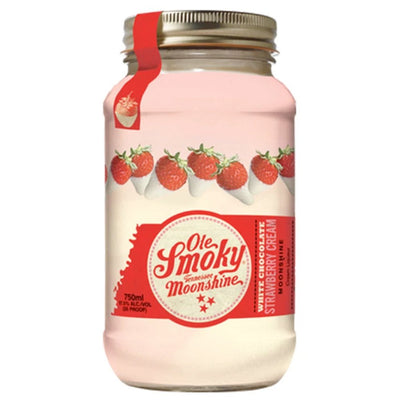 Ole Smoky White Chocolate Strawberry Cream Moonshine - Main Street Liquor