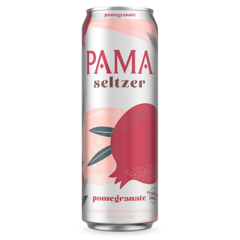 PAMA Seltzer Pomegranate 4pk - Main Street Liquor